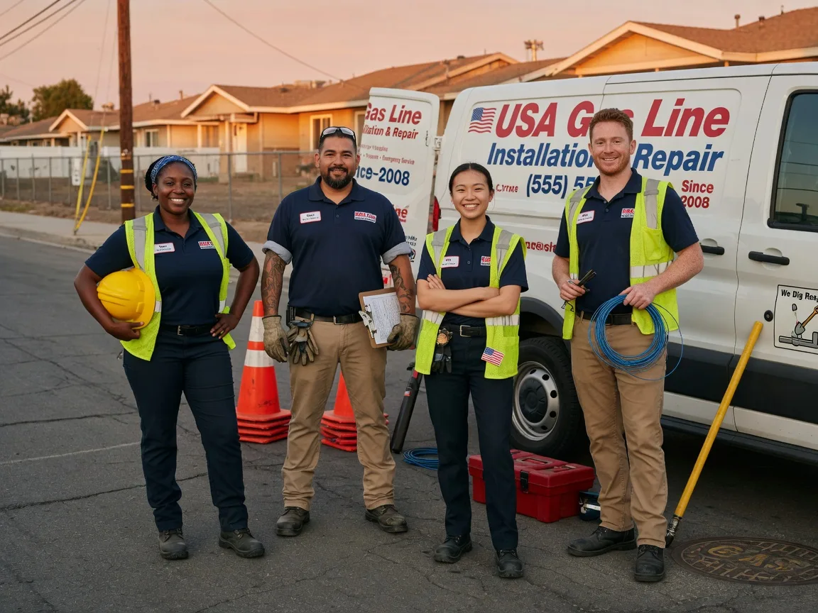 Gas Line Installation company in Stockport, IA